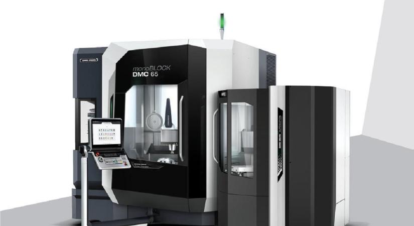 Precizitás és folyamatintegráció a legkisebb helyigény mellett – DMC monoBLOCK 65/75