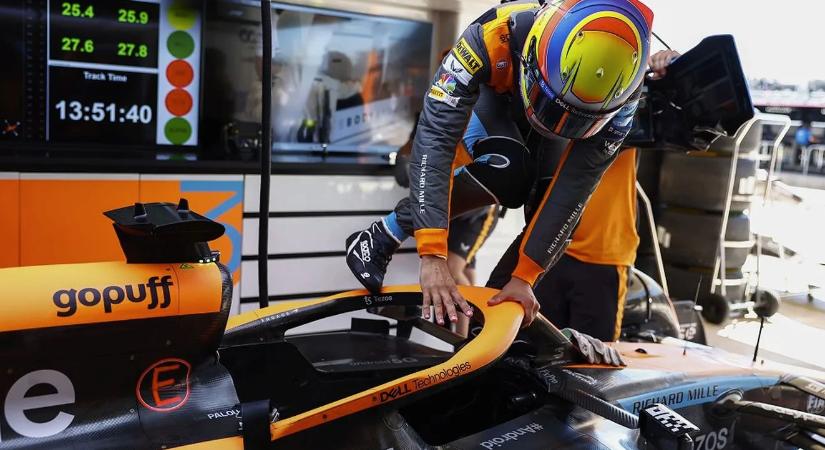 Kiderült, hogy mennyi pénzt kér a McLaren az újonc pilótáktól egyetlen szabadedzésért