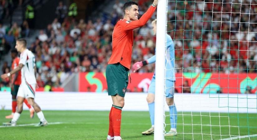 Ezt írta ki Cristiano Ronaldo a magyarok elleni meccs után – még Szoboszlai is lájkolta a bejegyzését
