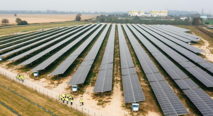 A MET Csoport átadta olaszországi agrovoltaikus naperőművét