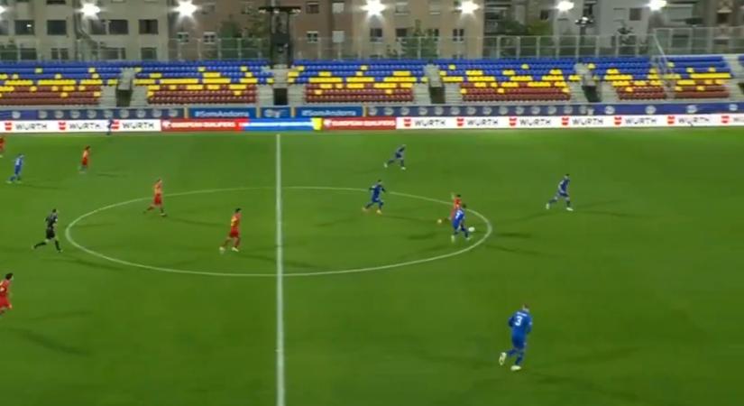 Kezdőkörből emelt csodás gólt egy andorrai focista