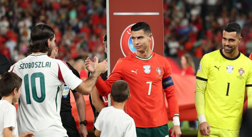 Ezt üzente Cristiano Ronaldo a magyar válogatott elleni döntetlen után