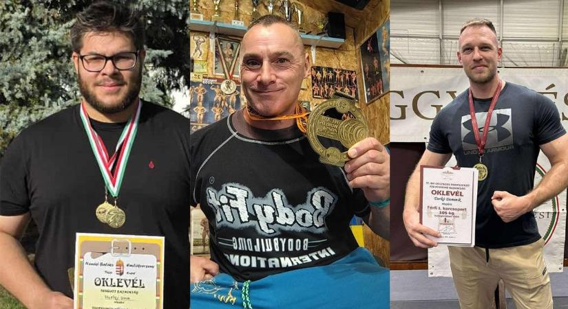 Body-Fit Andornaktálya: arany, arany hátán, világbajnoki címmel koronázva