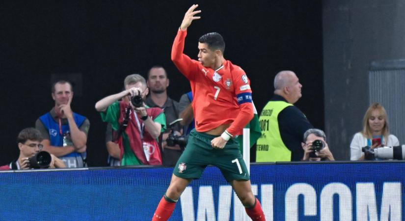 Cristiano Ronaldo haragszik? Ezt üzente a magyarok elleni döntetlen után