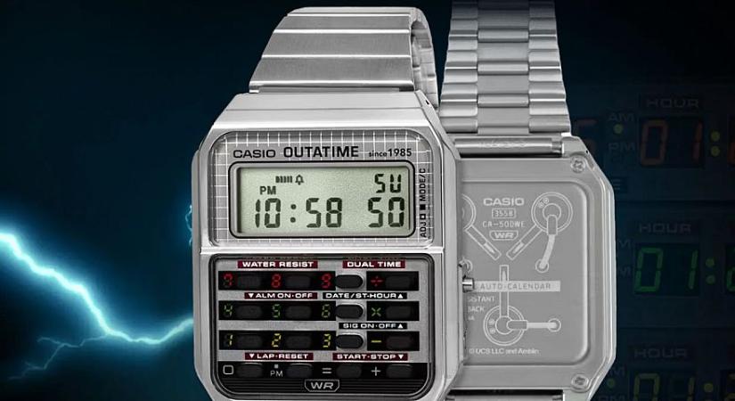 Vissza a jövőbe karórával ünnepli a legendás film évfordulóját a Casio