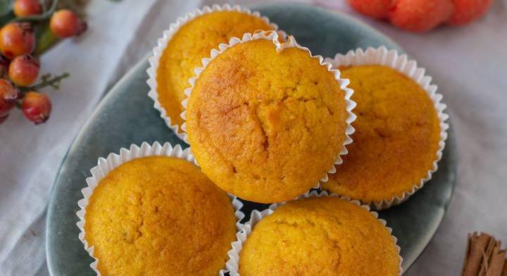 Puha és fűszeres sütőtökös muffin: ősz egy falatban