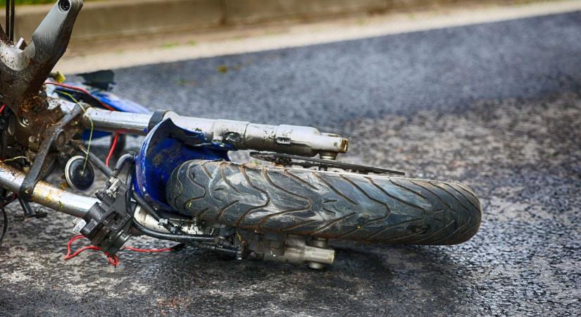 Nem gyorshajtás okozta a motoros balesetet?