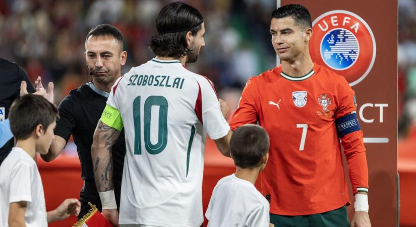 Cristiano Ronaldo betartotta ígéretét, amit Szoboszlai Dominiknak tett