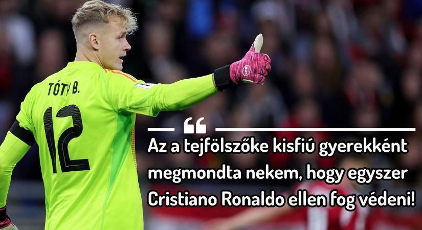 Tejfölszőke kisgyerekből portugál ölő kapus – megható üzenet Tóth Balázsnak