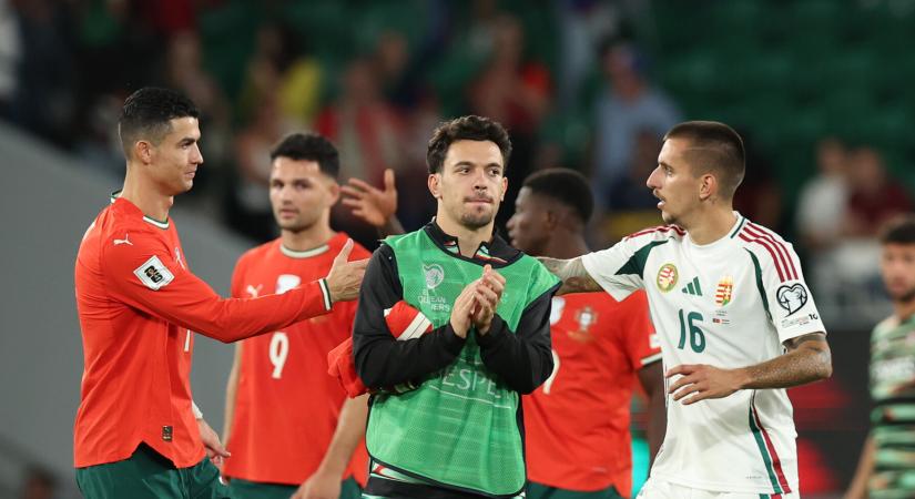 Portugália-Magyarország: Csányi Sándor NB I-es játékost is méltatott