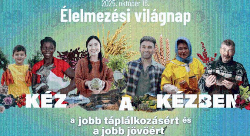 Élelmezési világnap 2025 – 80 éves a FAO