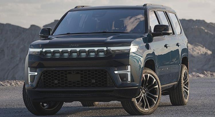 Jeep Grand Wagoneer 2026 – új hajtáslánccal és karakteresebb formával