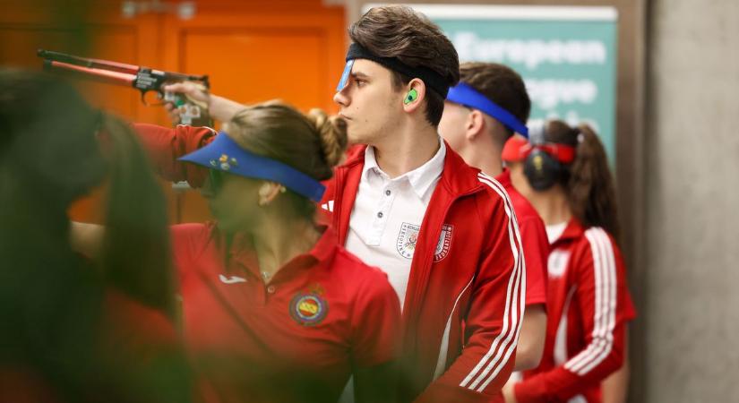 Remekeltek a pécsi sportlövők az ifi Eb-n