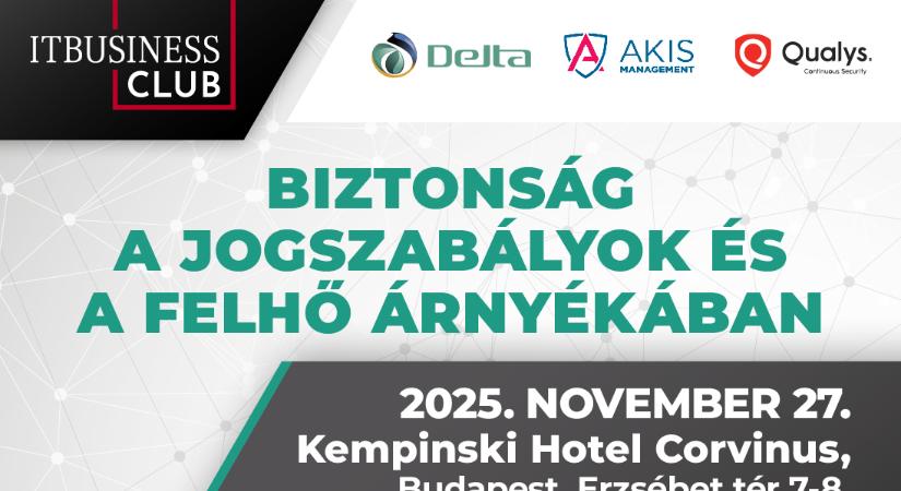 Novemberi Club: Biztonság a jogszabályok és a felhő árnyékában