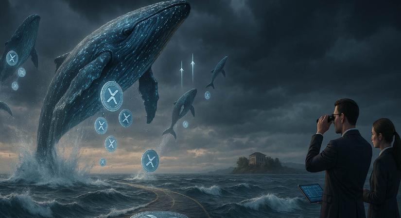 5,5 milliárd dollárnyi XRP-től szabadultak meg a bálnák