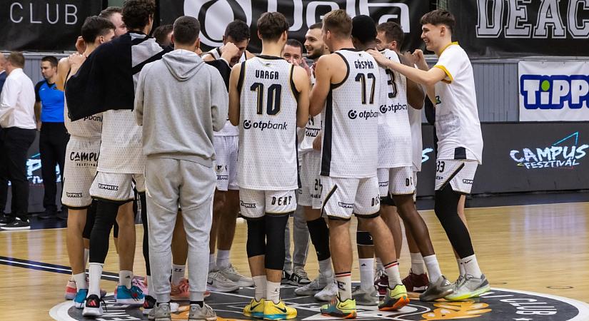 Férfi kosárlabda: az első idegenbeli sikerére hajt a DEAC Zalaegerszegen
