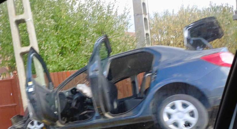 Közúti baleset Hargita megyében – két férfi kórházba került