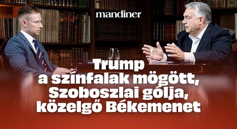 Hamarosan jön az Orbán-Trump-csúcs – Orbán Viktor exkluzív bejelentése a Mandinernek