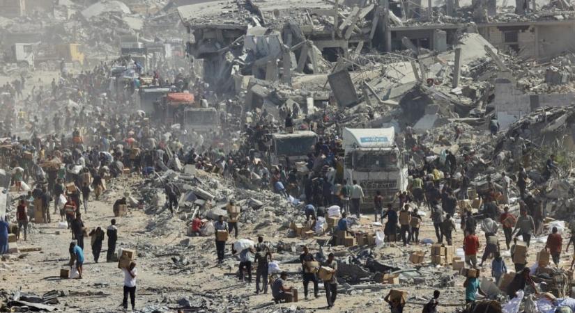 Berlin 200 millió eurónyi gyorssegélyt kíván biztosítani Gázának