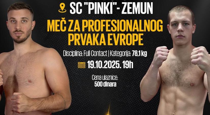 Bárdosi Sándor profi címmeccset vív Belgrádban - fejvédő nélkül, full-contact kategóriában!