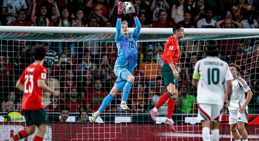 „Agyrázkódással védtem Portugália ellen" - Tóth Balázst dicséri a magyar válogatott legendája