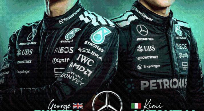 A Mercedes döntött és megtartotta ászait – Russell és Antonelli maradnak a Forma-1 volánnál