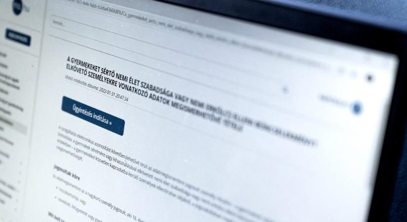 Az elején nagyon sokan használták a pedofil-nyilvántartást, most már alig történik lekérdezés a rendszerből