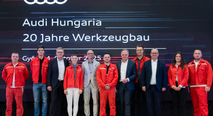 20 éve precizitás szenvedéllyel – Jubileumot ünnepel az Audi