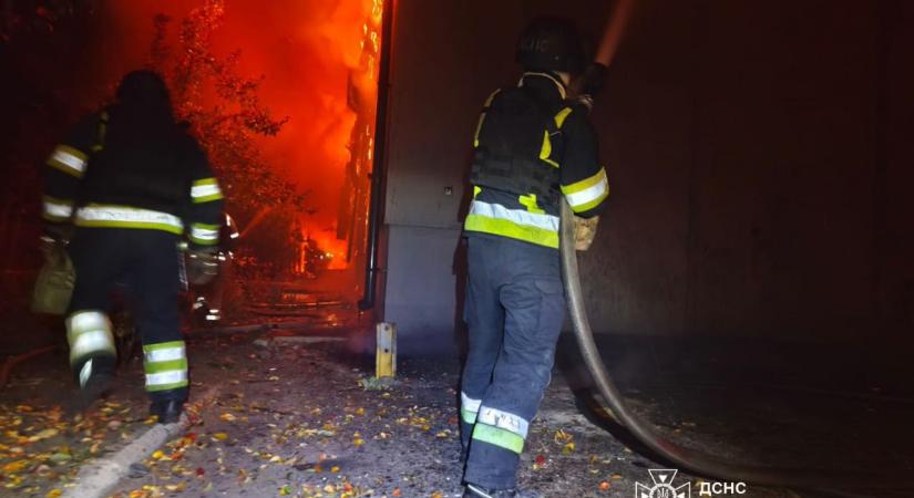 Oroszország nagyméretű csapást mért a Dnyipropetrovszki régióra, megrongálódott az energiainfrastruktúra