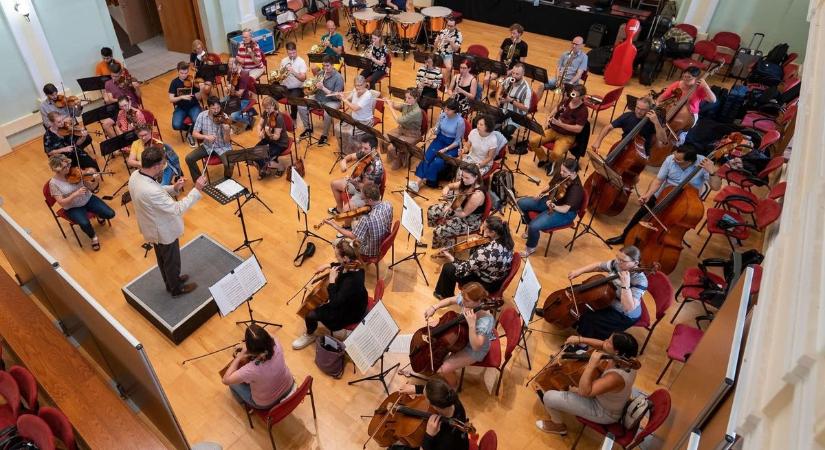 Újabb lemezfelvételt készített a Soproni Liszt Ferenc Szimfonikus Zenekar