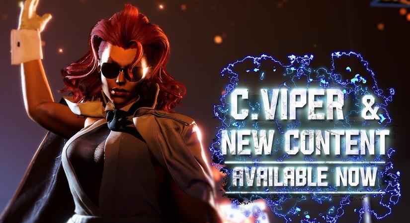 Megjött C. Viper, a Street Fighter 6 high-tech bunyósa