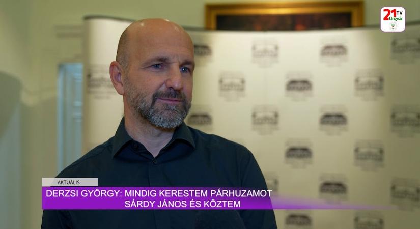 Aktuális (2025.10.16) Derzsi György: mindig kerestem párhuzamot Sárdy János és köztem (videó)