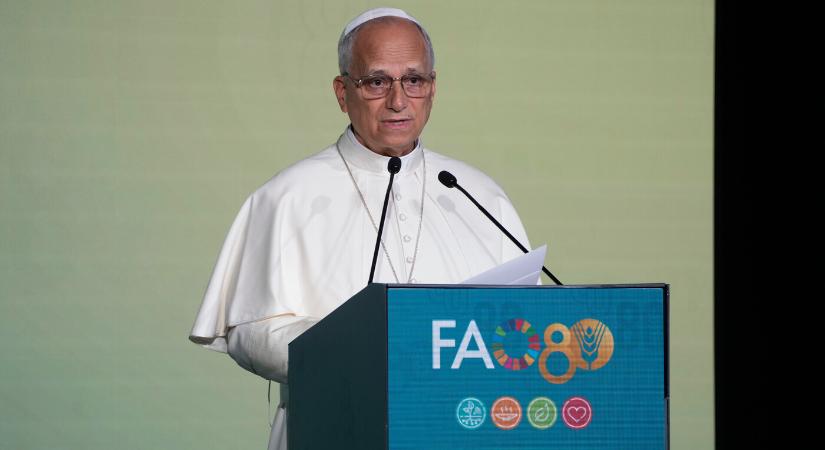 XIV. Leó pápa: az éhezők segélykiáltása mindannyiunk lelkiismeretéhez szól