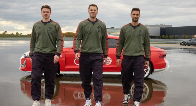 Elektromos és hibrid Audi cégautók az FC Bayern Münchennek