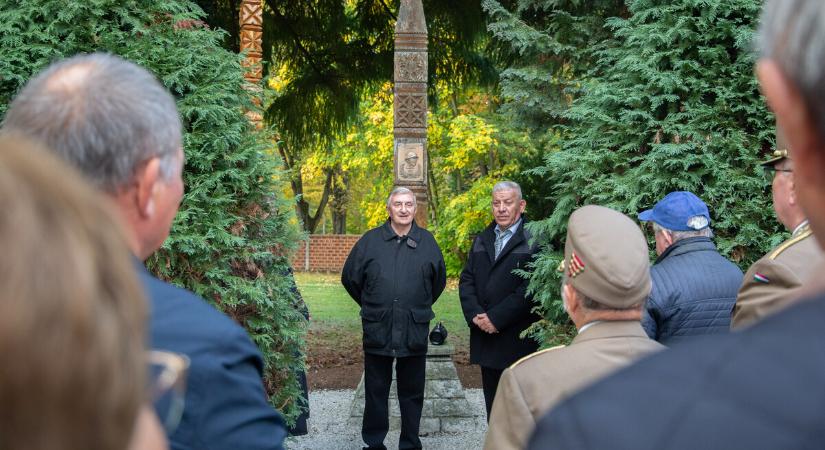 Az összefogás kopjafája - Nagykanizsa katonai múltja előtt tisztelegnek