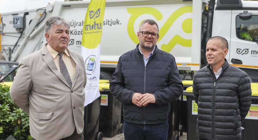 Győr után 101 vidéki településen is megkezdődött a sárga kukák osztása