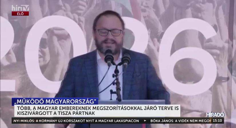 A Tisza Párt gardróbja tele van a megszorítások csontvázaival  videó