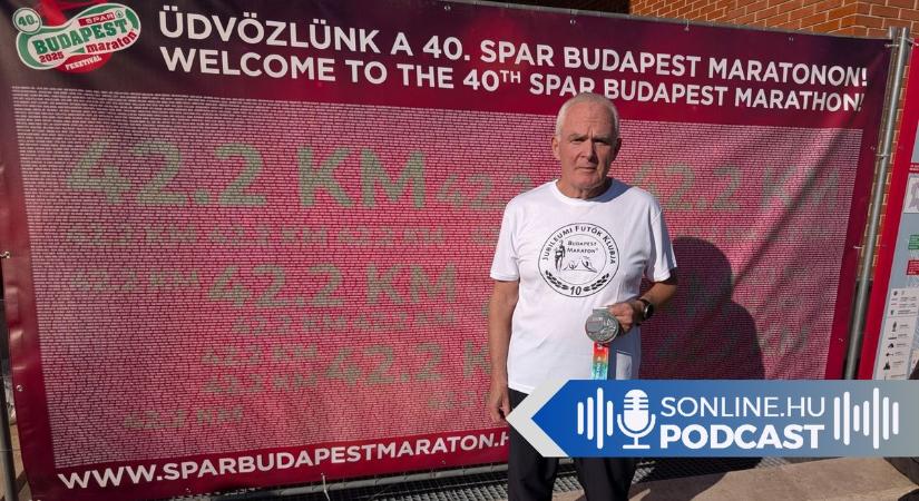 A 70 éves kaposvári futó, aki nem tud leállni