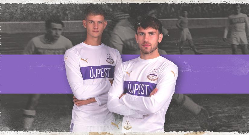 Újpest-Ferencváros: jubileumi mezben lépnek pályára az újpestiek