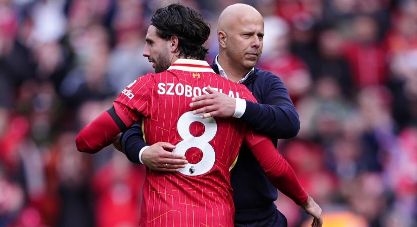 Szoboszlai Dominik a frászt hozta mindenkire Liverpoolban