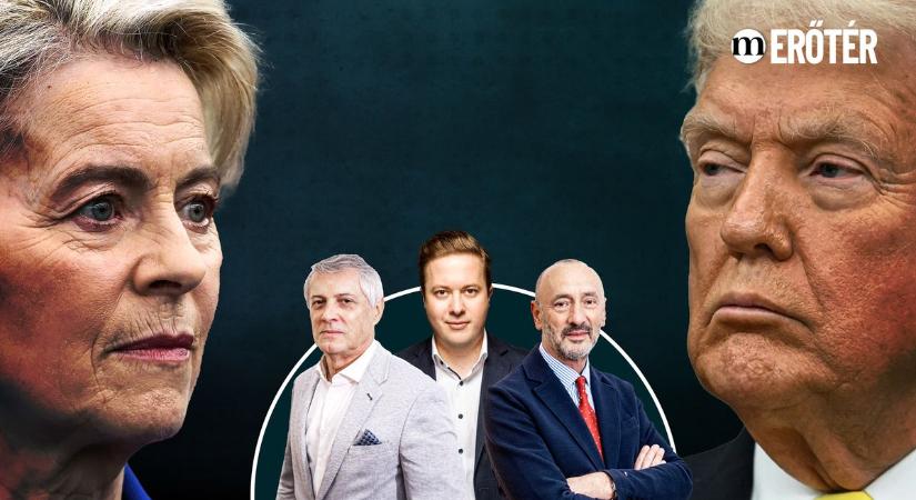 Európa megrogyott, Trump diktál - Földi László és Horváth József az Erőtérben