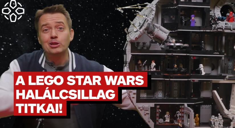 [VIDEÓ] Titkok és meglepetések: Ilyen lett a LEGO Star Wars Halálcsillag