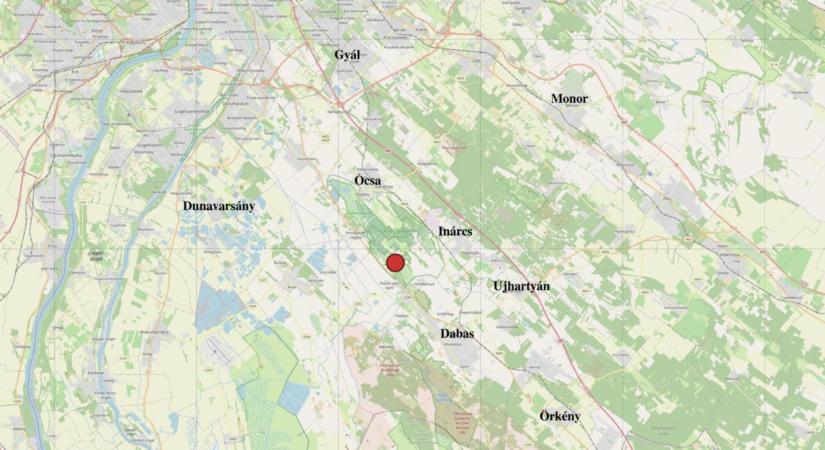 Kisebb földrengés rázta meg Inárcs környékét