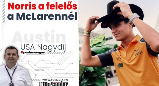Helyszíni: Norris a felelős a McLarennél