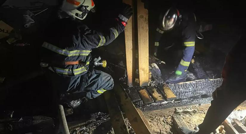 Tűz ütött ki egy lakóházban az Ungvári járásban