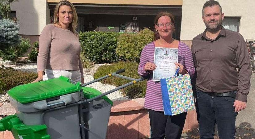 Gulyás Heni a köztisztaságért felel Csornán, megköszönték munkáját