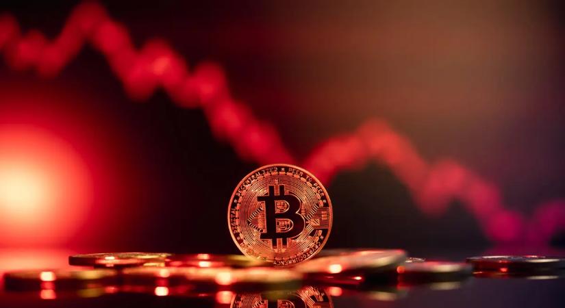 Bitcoin árfolyam zuhanás: extrémen félelem uralkodik a piacon