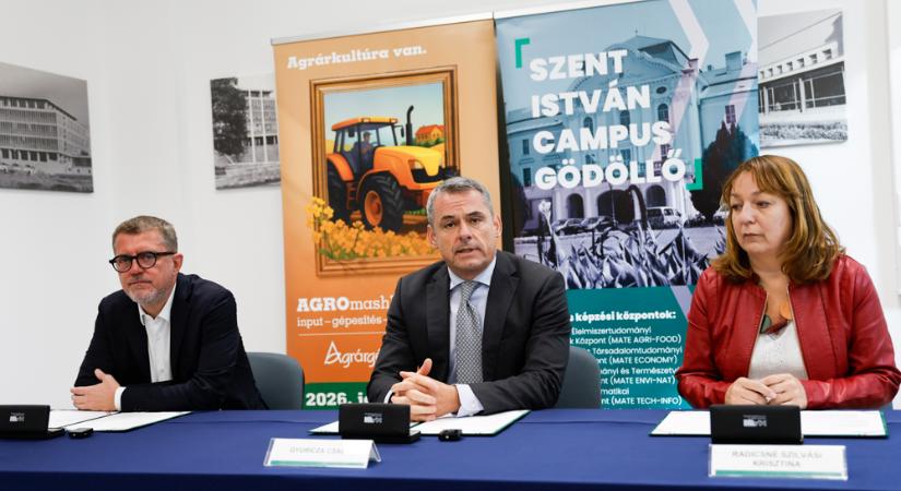 Együttműködési megállapodást kötött a MATE és a Hungexpo az agrárium népszerűsítéséért