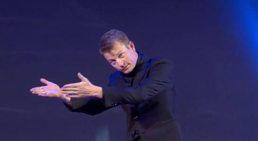 Emlékszel a nem józan Räikkönen alakítására az FIA gáláján?