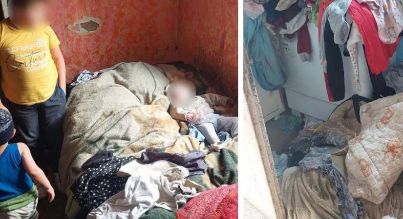 Sokkoló körülmények Kárpátalján – tízéves kislány gondoskodott nyolc testvéréről